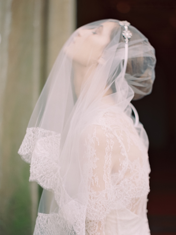 Enchanted Atelier - Fall 2014 Accessories - Celine Veil </p>

<p>Photography by